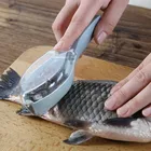 Многофункциональный кухонный инструмент из нержавеющей стали, удобные экологически чистые кухонные весы для удаления рыбы с помощью ножа