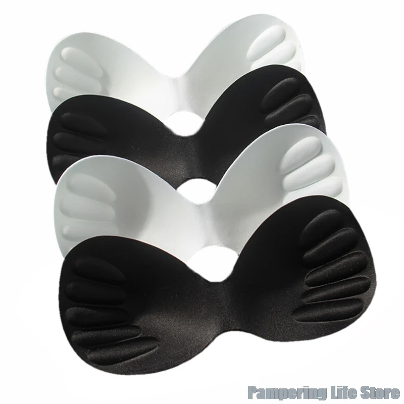

1 Pc Bikini Bra Pads Thick Inserts Sponge Bra Pads Push Up Breast Removeable Bra Padding Inserts Cups For Swimsuit Invisible Pad