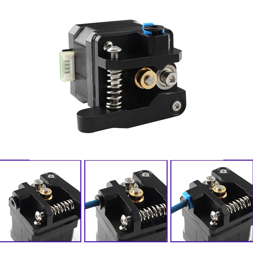 

3D Printer Accessories Ender3/3S/5 Metal Extruder + MK9/0.4mm Nozzle + PTFE Bowden Tubing for Ender 3 Pro/5/5 Plus/CR-10