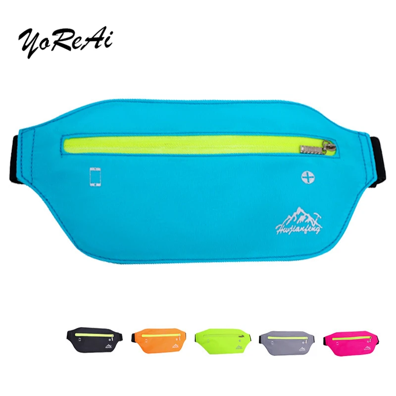 Сумка для бега YoReAi водонепроницаемый нейлоновый поясной ремень легкий плотный
