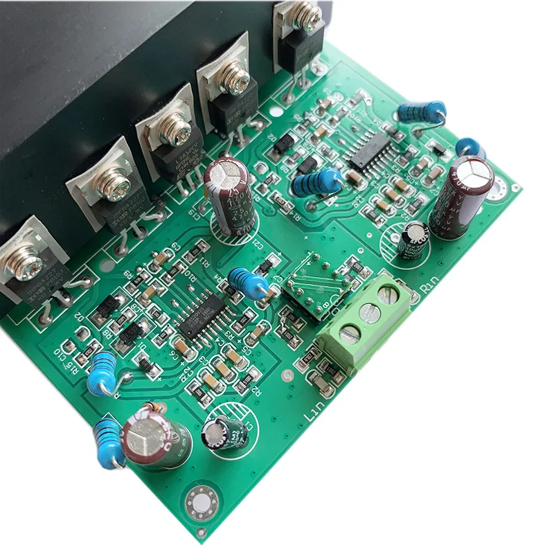 IRS2092 2 × 800 Вт/4 Ом 2 × 400 Вт/8 Ом HIFI стерео усилитель мощности плата класса D Цифровой усилитель