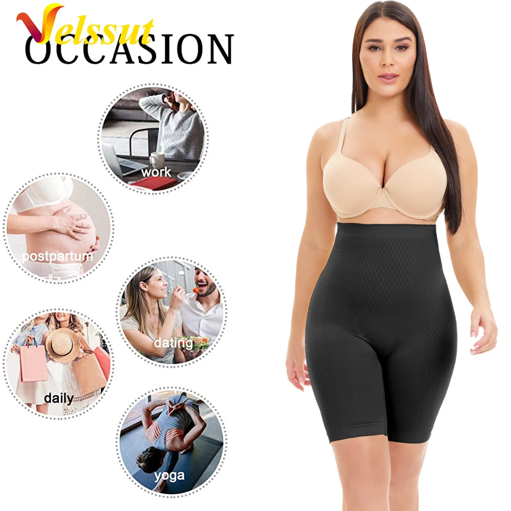 Velssut Waist Trainer Body Shaper for Women Bodysuit Waist Cincher Tummy Control Panties Slimming Waist Shapewear Underwear