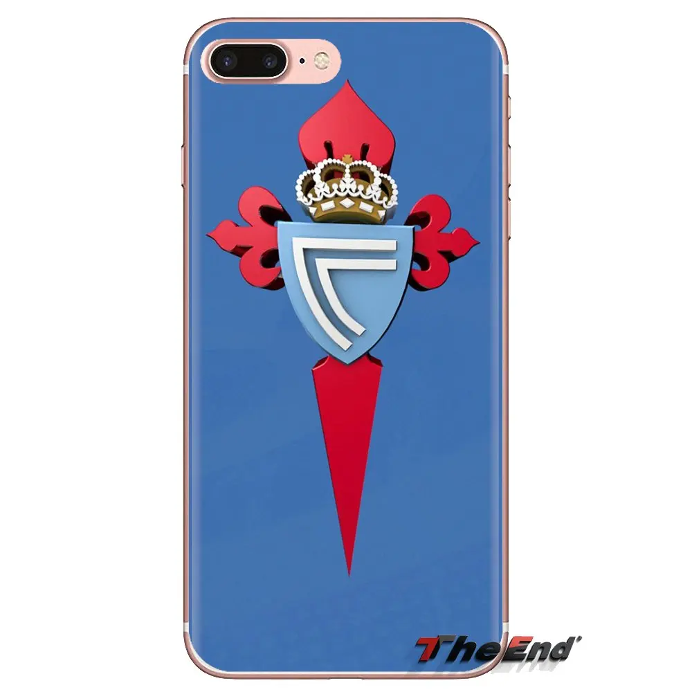 Испанский Сельта де Виго логотип прозрачный мягкий чехол Чехлы для Xiaomi Redmi 4A S2 Note 3