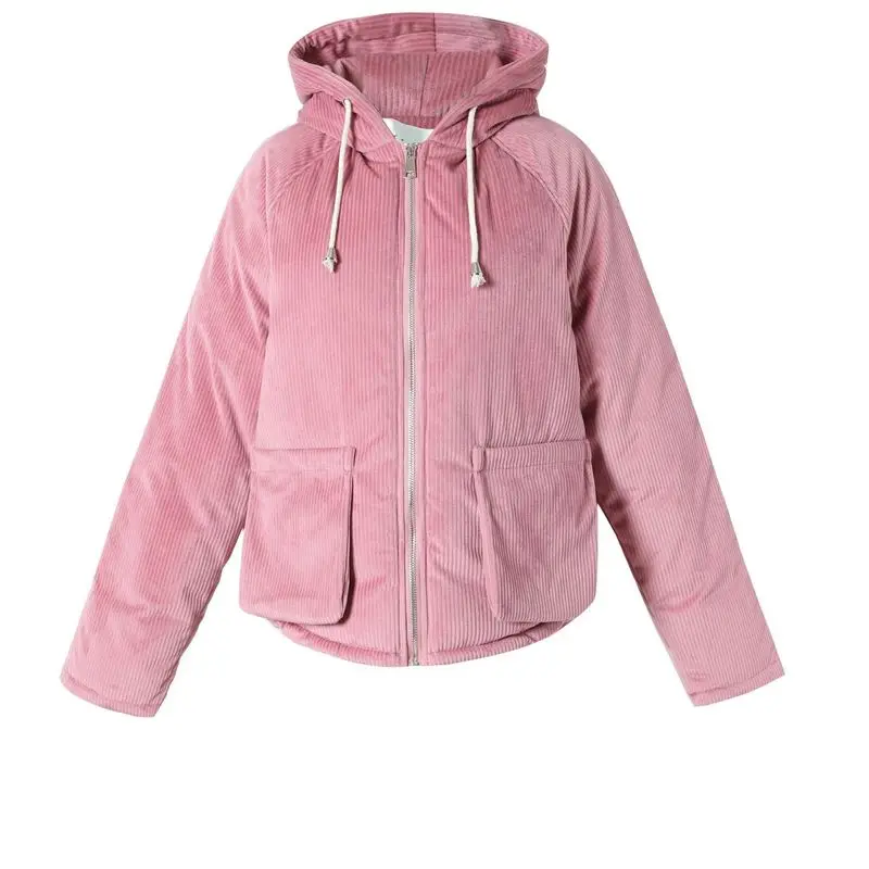 Горячая Распродажа короткая куртка из бархатного хлопка пуховик маленькая