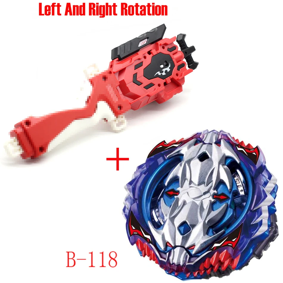 Новейшая модель; Beyblade Burst ToysB-145 B-144 B-143 B-140 с пусковым устройством и коробчатый отвал Металл Fusion Бог Прядильный механизм бей лезвия игрушка - Цвет: B-118