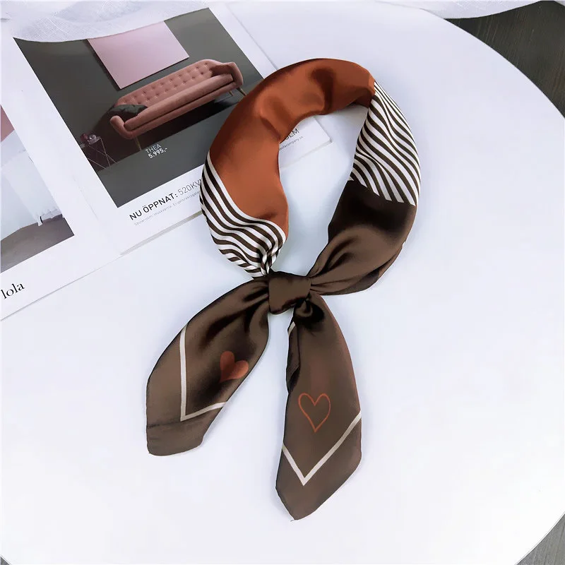 Квадратный шарф декоративные платок ручки для сумочки DIY лента из жатой ткани