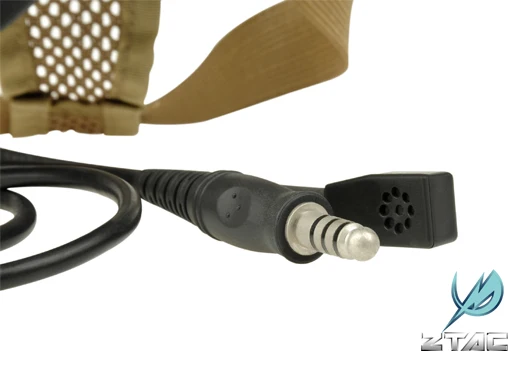 Z-TAC Softair наушники для рации страйкбол Bowman Elite II для охоты ipsc Arsoft тактическая гарнитура Регулируемая Z027