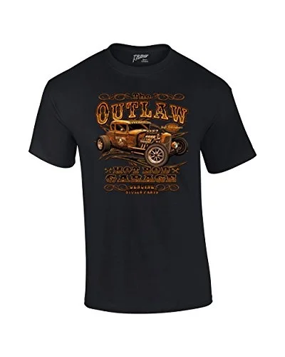 

Hot Rod Men's T-Shirt The Outlaw Garage Genuine Stolen Parts