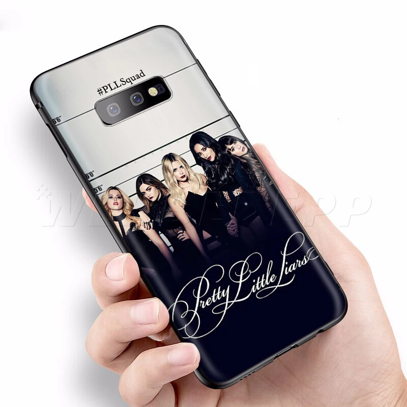Webbedepp надписью Pretty Little Liars и PLL чехол для samsung Galaxy S7 S8 S9 S10 Edge Plus Note 10 8 9 A10 A20 A30 A40 A50 A60 A70