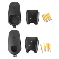 for tesla model 3 y car charging cable organizer wall mount connector holder with chassis bracket charger holder accessories