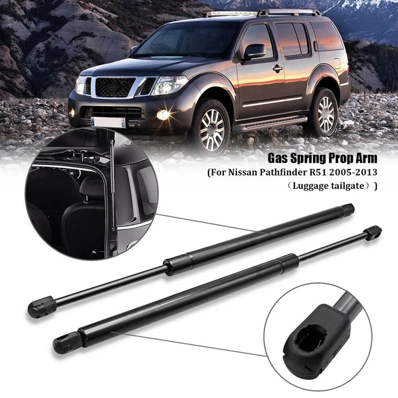 

2X Rear Trunk Gas Struts Lift Support Boot Rod for Nissan Pathfinder R51 2005-2013 65471EA000 65470EA000