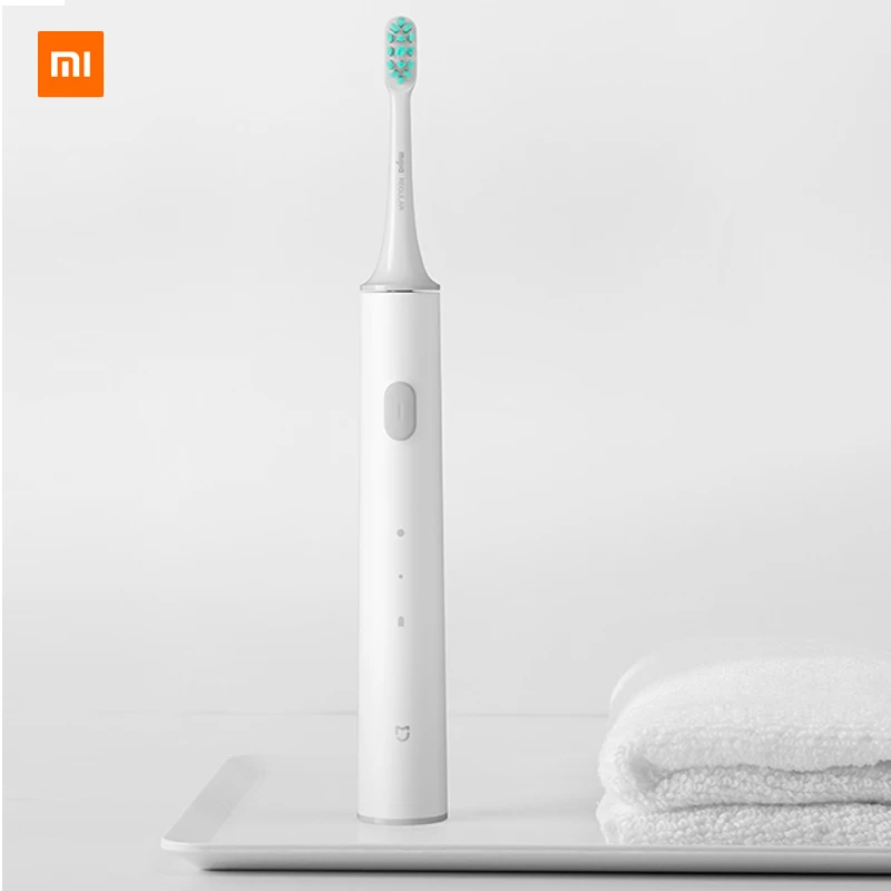 

Xiaomi Mijia T300 Ультразвуковая электрическая зубная щетка для зарядки Автоматическая IPX7 Водонепроницаемая 31000 раз вибрации/мин оригинал