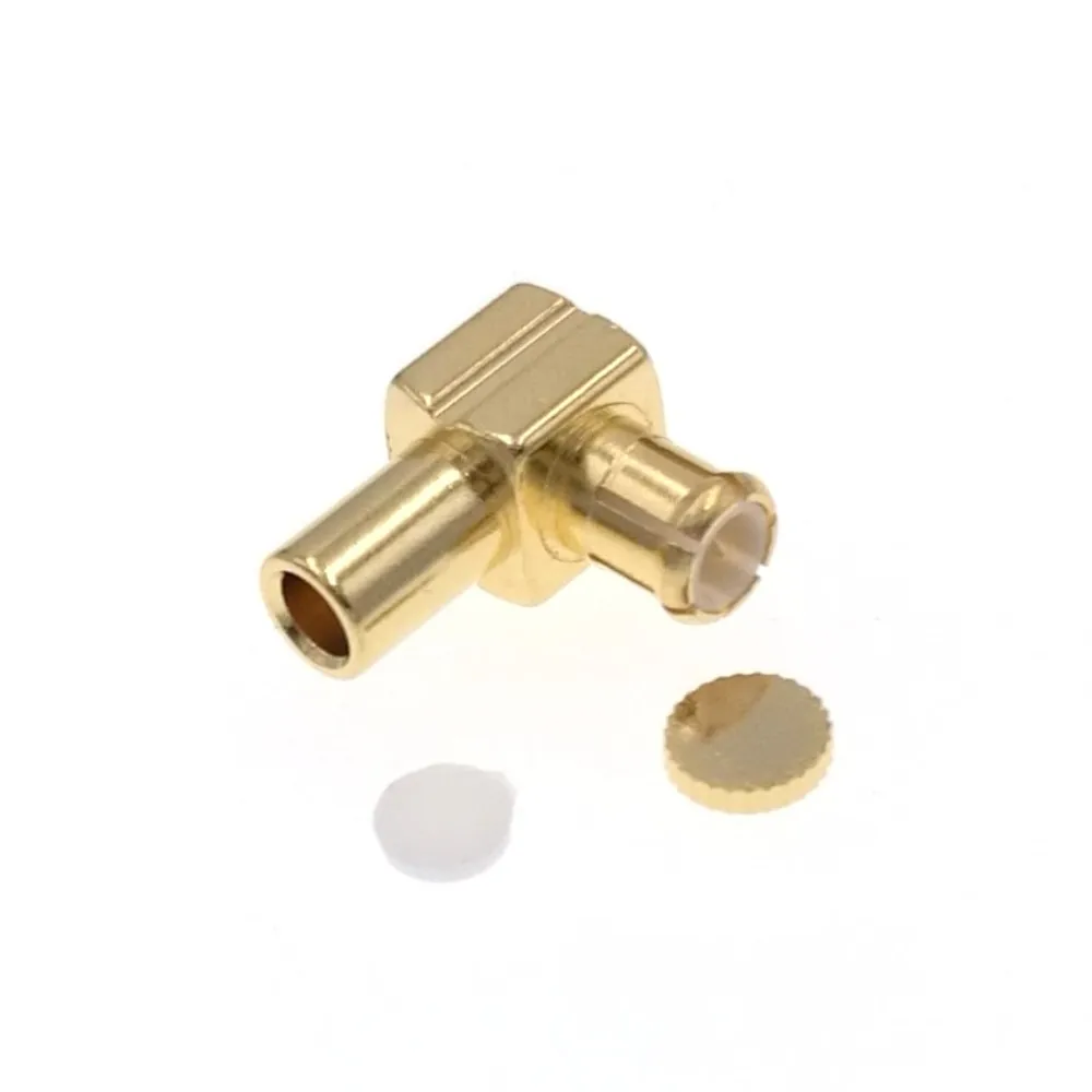 

100pcs MCX Male R/A To Semi Rigid RG405 0.086" RF Connector