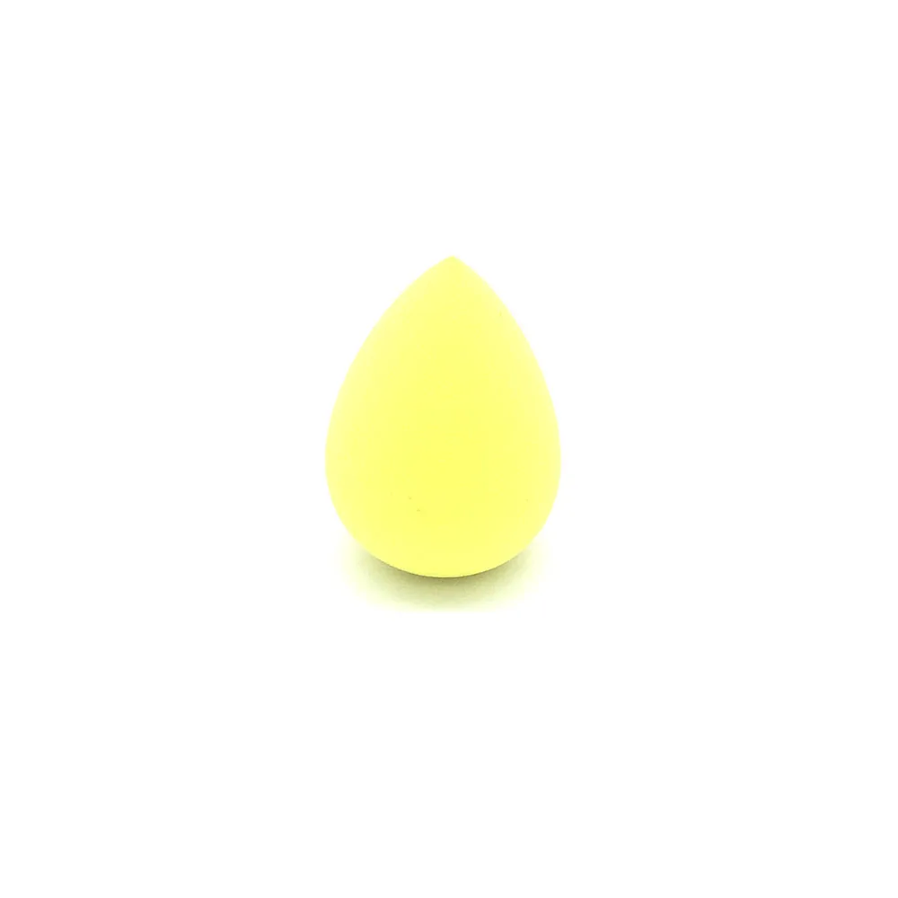 yellow Каплеобразный спонж для макияжа Большой сухой и влажный нелатексный косметический спонж для макияжа - Цвет: yellow