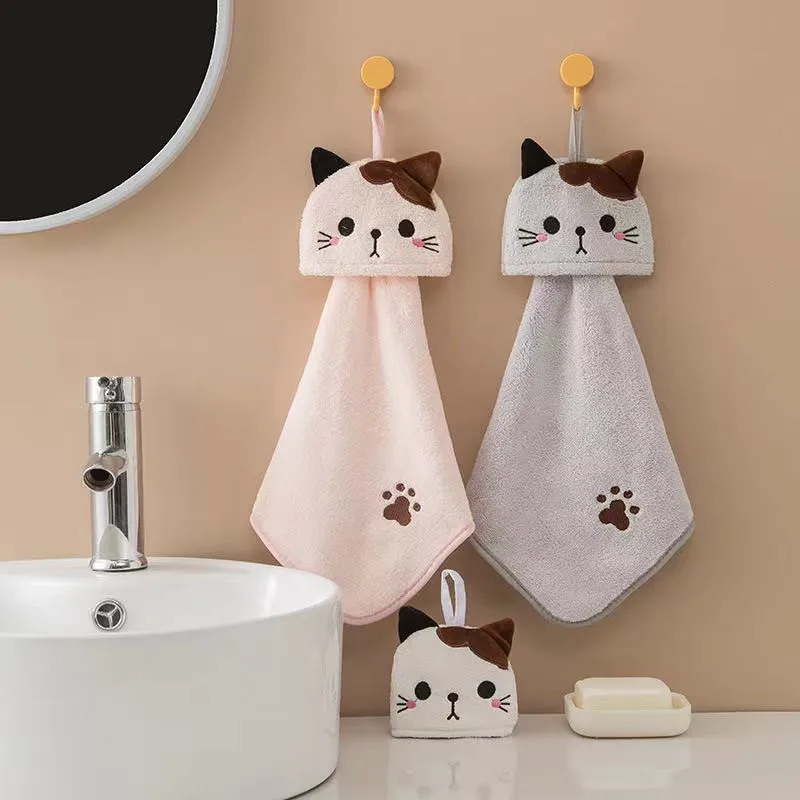 

Hot Sale Recommendation Personalised Hanging Kitchen Bathroom Super Absorbent Cleaning Towel