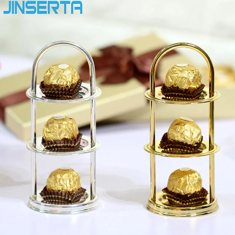 JINSERTA 3 слойный латунный лоток для хранения ювелирных изделий тарелка