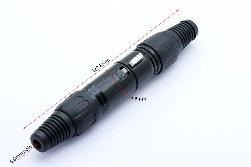 1 шт. штепсельная вилка XLR или кабель с разъемом Jack, 3 pin, черный Цвет, микрофон адаптер XLR