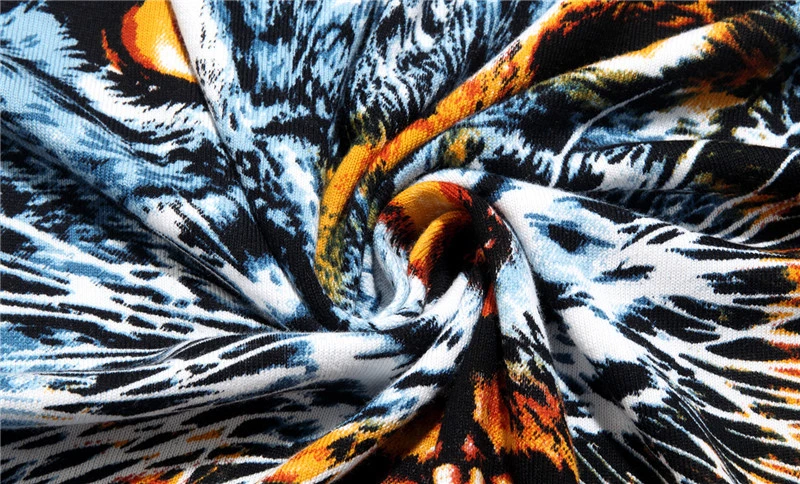 Весна 2020 мужской свитер с принтом животных приталенный пуловер Homme Chompas Hombre