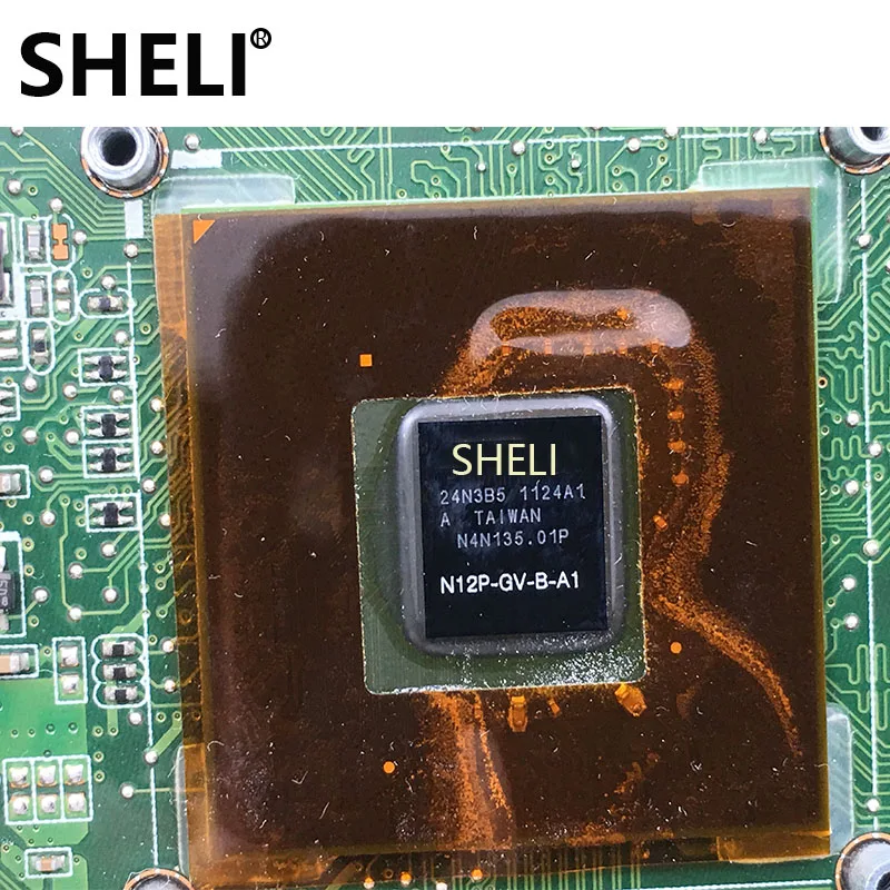K73SD материнская плата GT530M 1 ГБ для ASUS k73sv k73sj k73sm X73S A73S Материнская ноутбука 100% ОК |