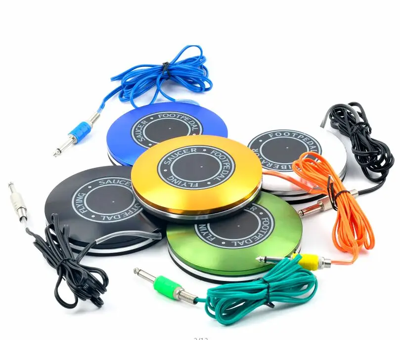 Ножная педаль для тату машинки блок питания аксессуары черный цвет|Блок