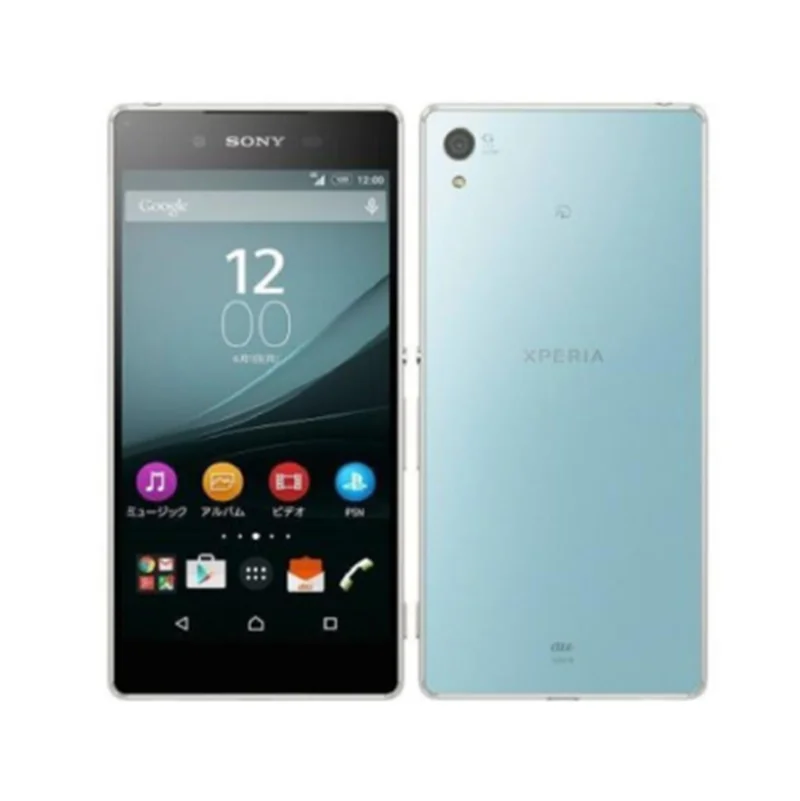 aqua green Мобильный телефон sony Xperia Z3+ Z3 Plus E6553 с одной sim-картой LTE 5,2in3gb ram 32GB rom Octacore NFC Восстановленный - Цвет: aqua green