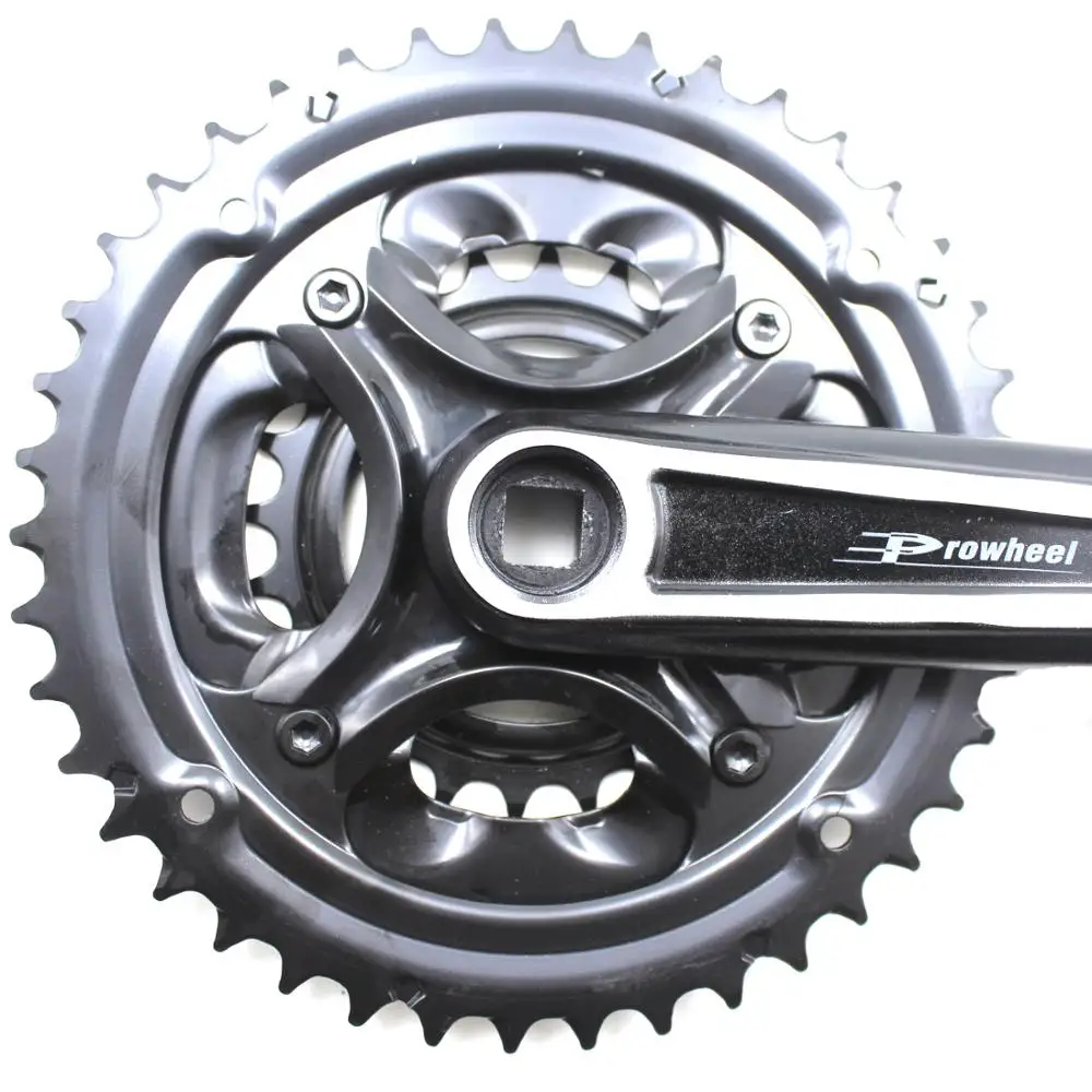 Коленчатый комплект PROWHEEL для горного велосипеда 7/8/9 скоростей 24/34/42 т 170 мм|Шатун и