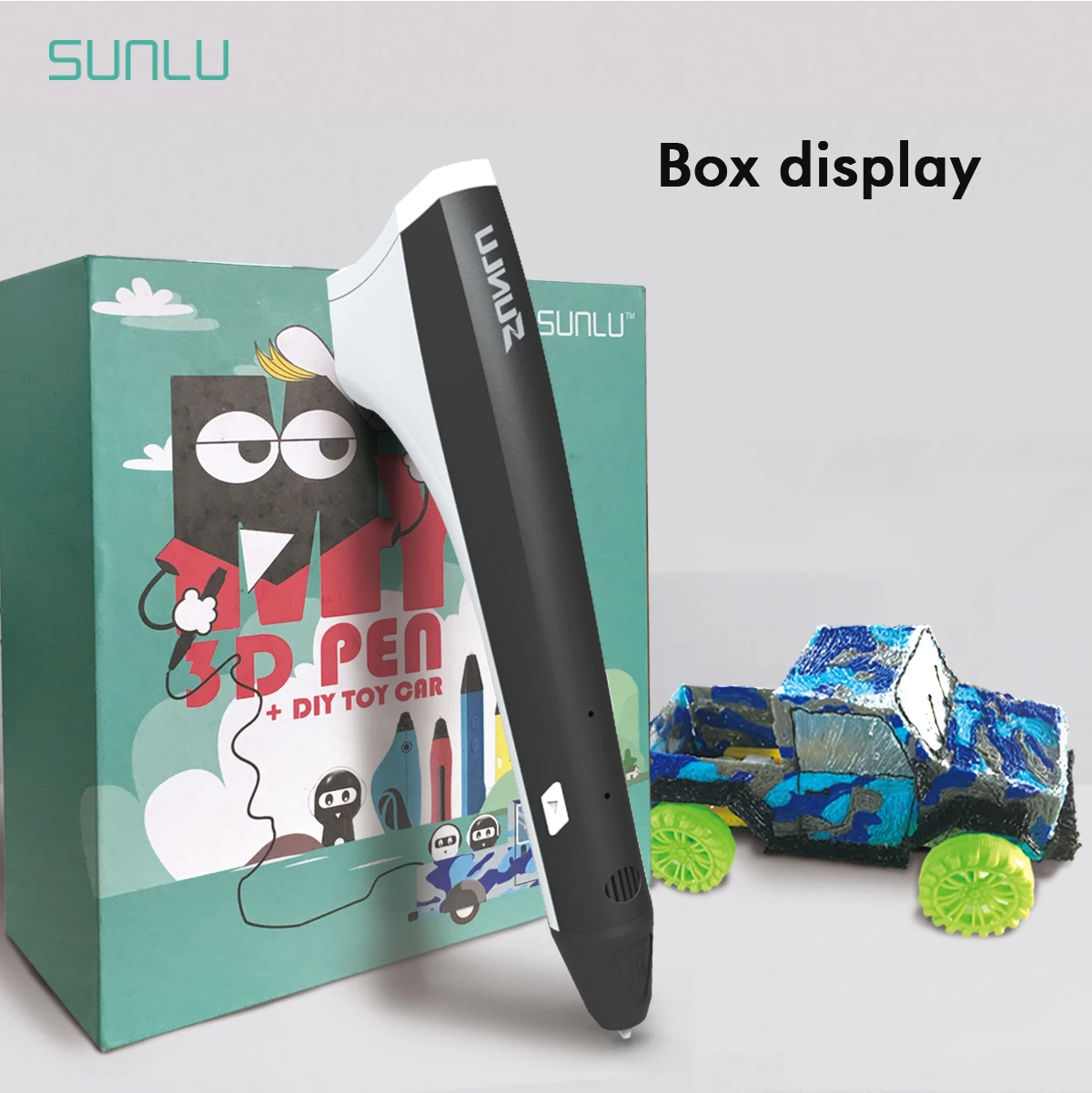 SUNLU 3D печатная ручка летняя &quotсделай сам&quot упаковка в подарочную коробку с