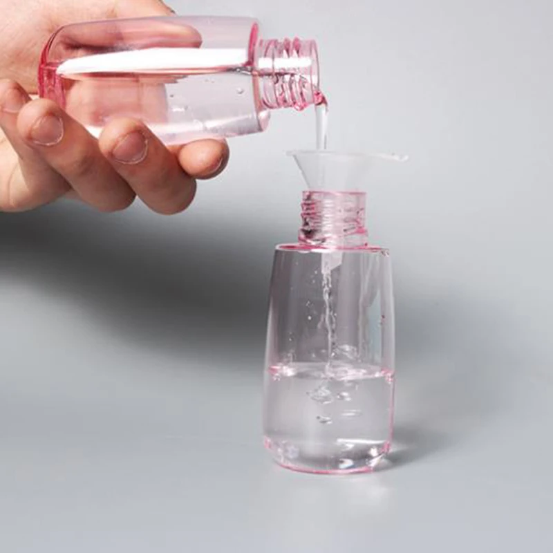 

100PCS/Lot Mini Plastic Funnel For Perfume Narrow Fine Tip Mini Liquid Oil Funnels Multifonctionnel Cooking Tools