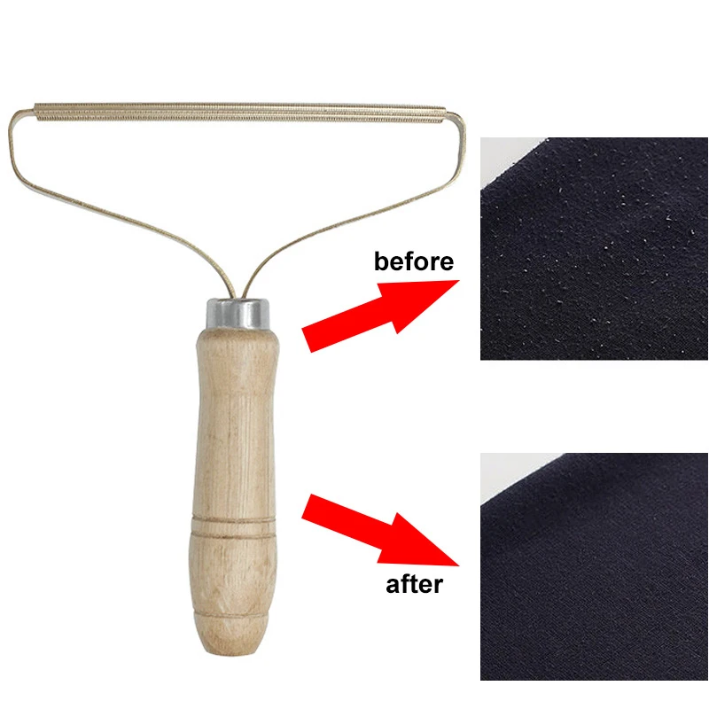 

Portable Lint Remover Clothes Fuzz Fabric Shaver Manual Fluff Roller for Sweater Woven Coat Brush Tool Removing roller