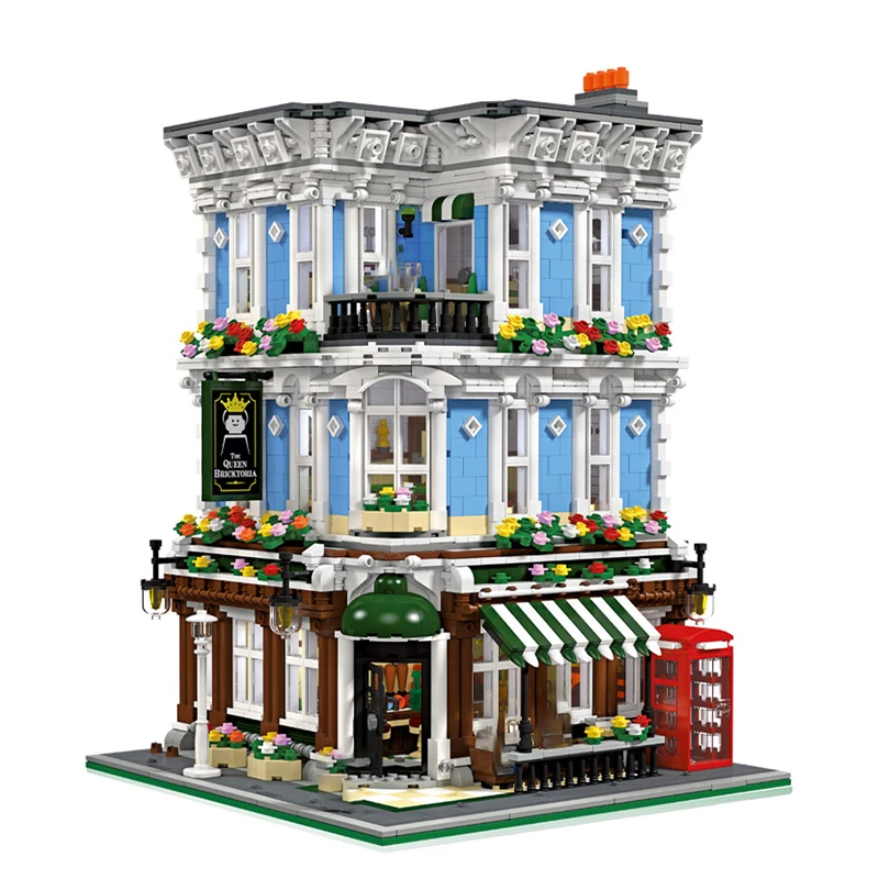 

JX89110 Street View Queen Music Club MOC-28774 3600Pcs