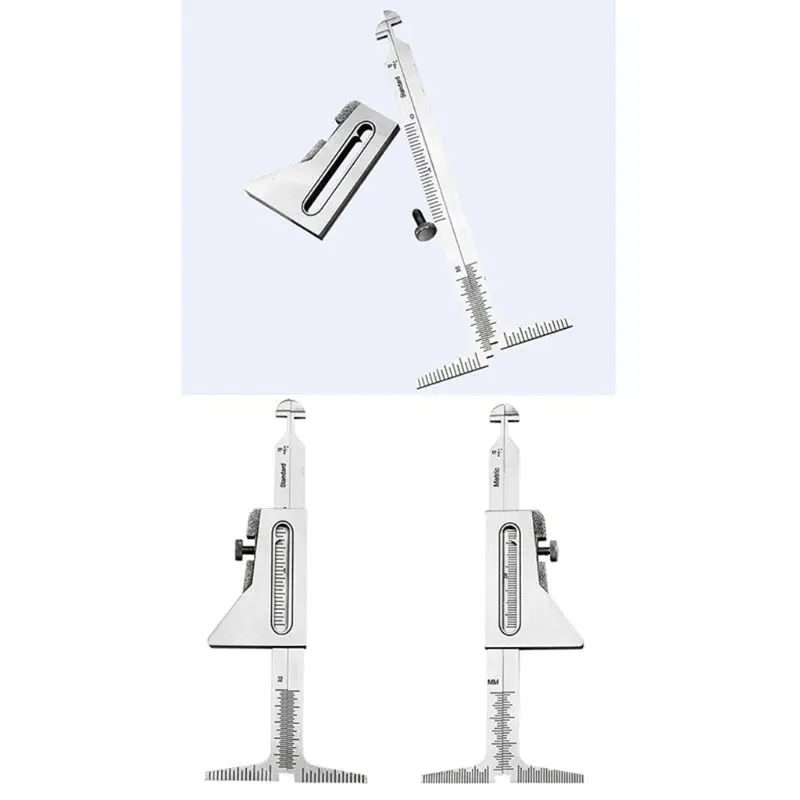 

Stainless Steel Welding Pipe Gauge Weld Level Inspection Tester Metric Standard Dropshipping