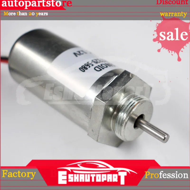 

EX55 12V 3LD1 4LE1 4LE2 4LB1 Shutoff Solenoid Valve 8-97329568-0 897329-5680 for Hitachi Excavator
