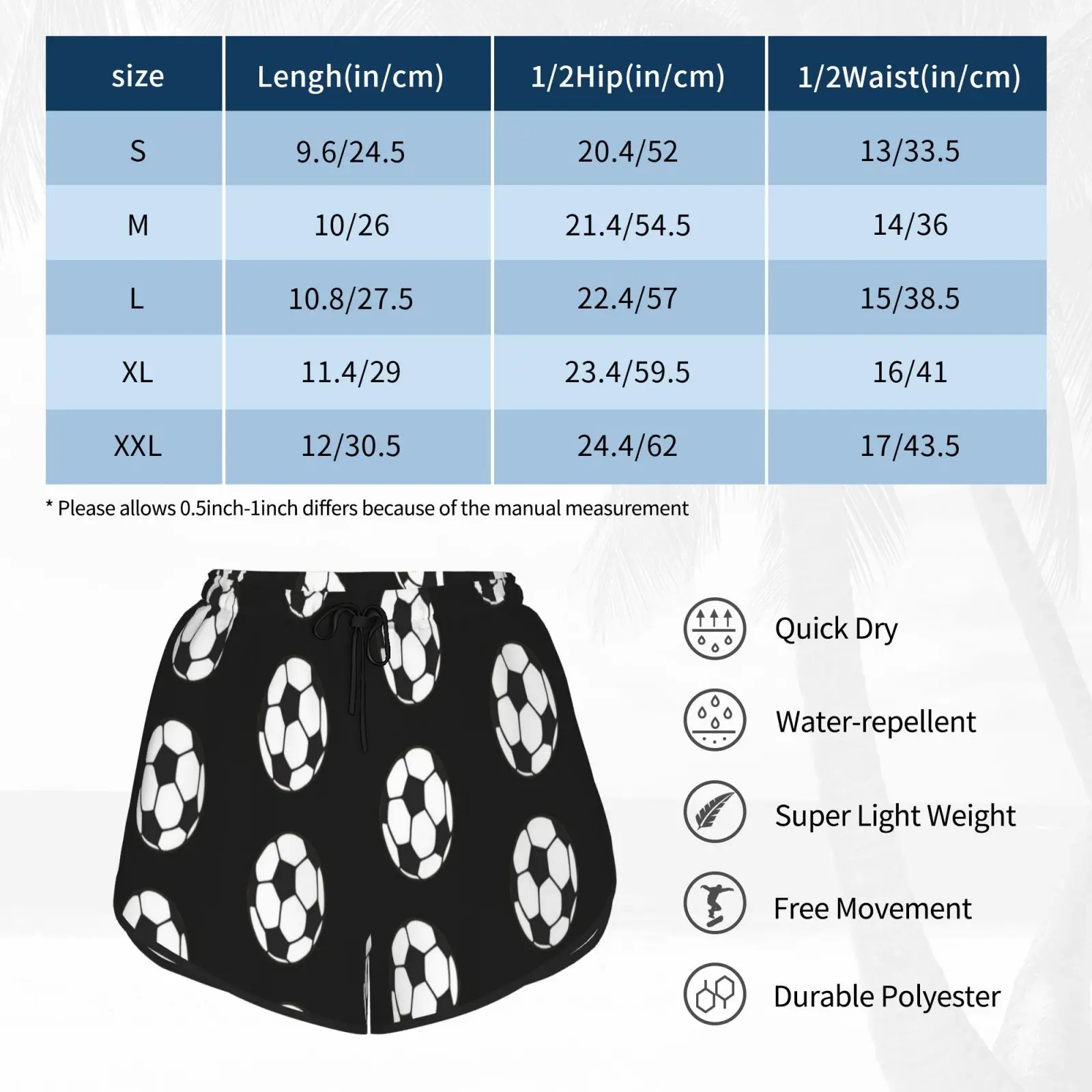 

Football Swim Shorts Quick Dry Women Beach Short Football Is Back Euro Leagues Football Sports Soccer Baseball Sport