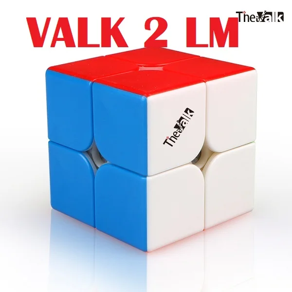 Qiyi-cubo m&aacute;gico Valk2 M/LM magn&eacute;tico, cubo m&aacute;gico valk2M, 2x2x2, cubo m&aacute;gico valk 2 LM-2