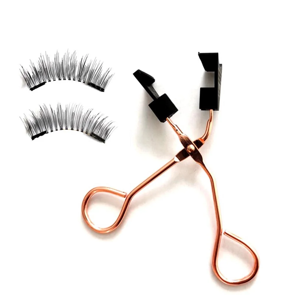 1 Набор Магнитная ресницы Аппликатор клип без клея нужно легкое применение Apple
