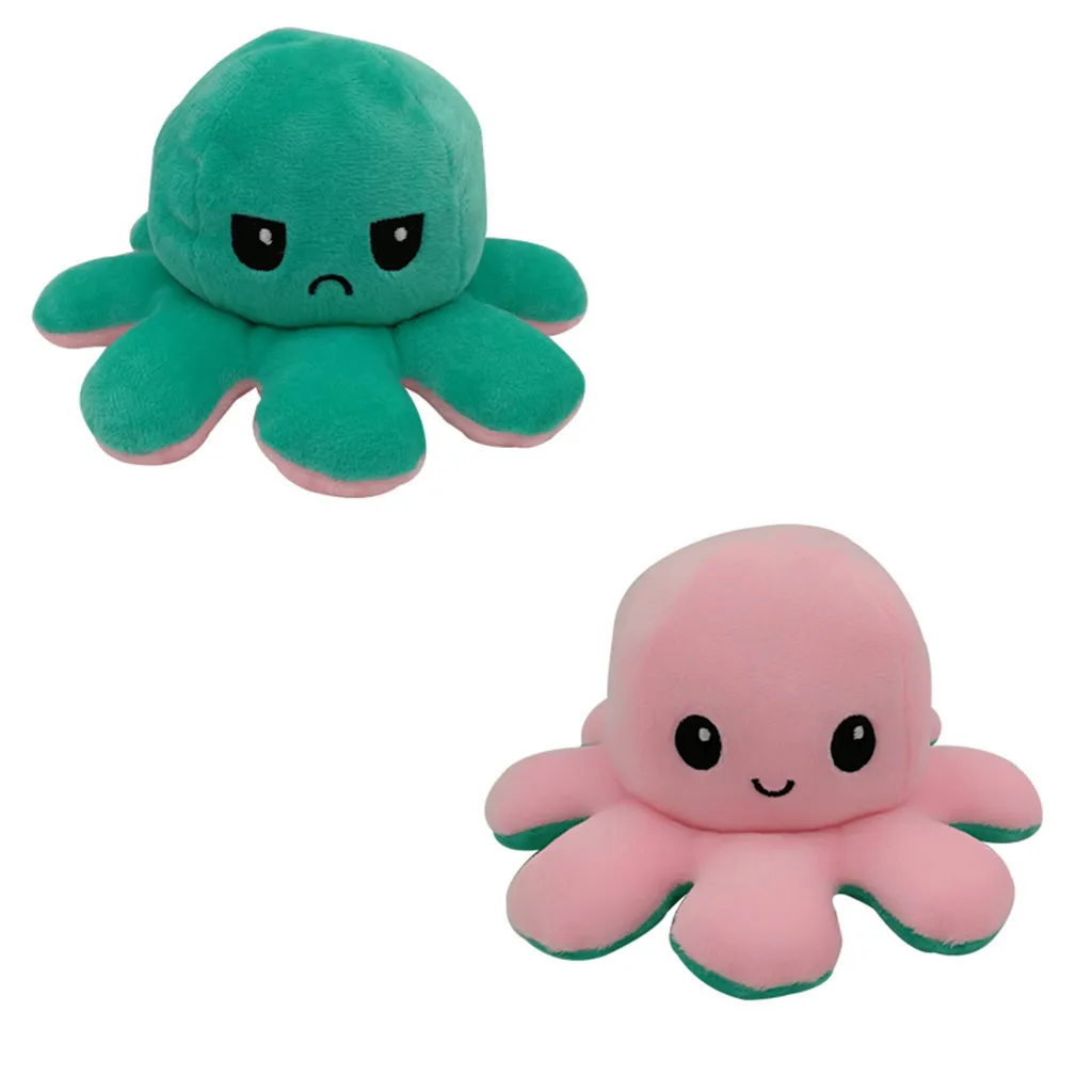 

Octopus Plush Toy Kids Girlfriend Soft Gift Lovely Transform Doll Kawaii Interesting Stuffed Toys Peluche Octopus