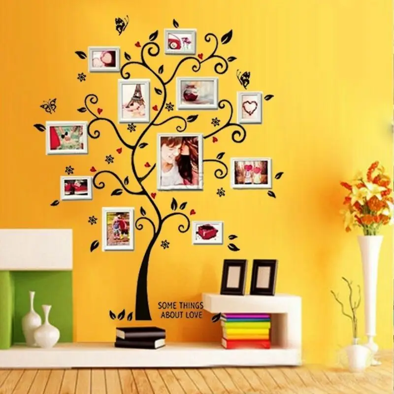 DIY Photo Picture Frame Family Tree Removable Wall Stickers Vinyl Art Decal Room Home | Дом и сад
