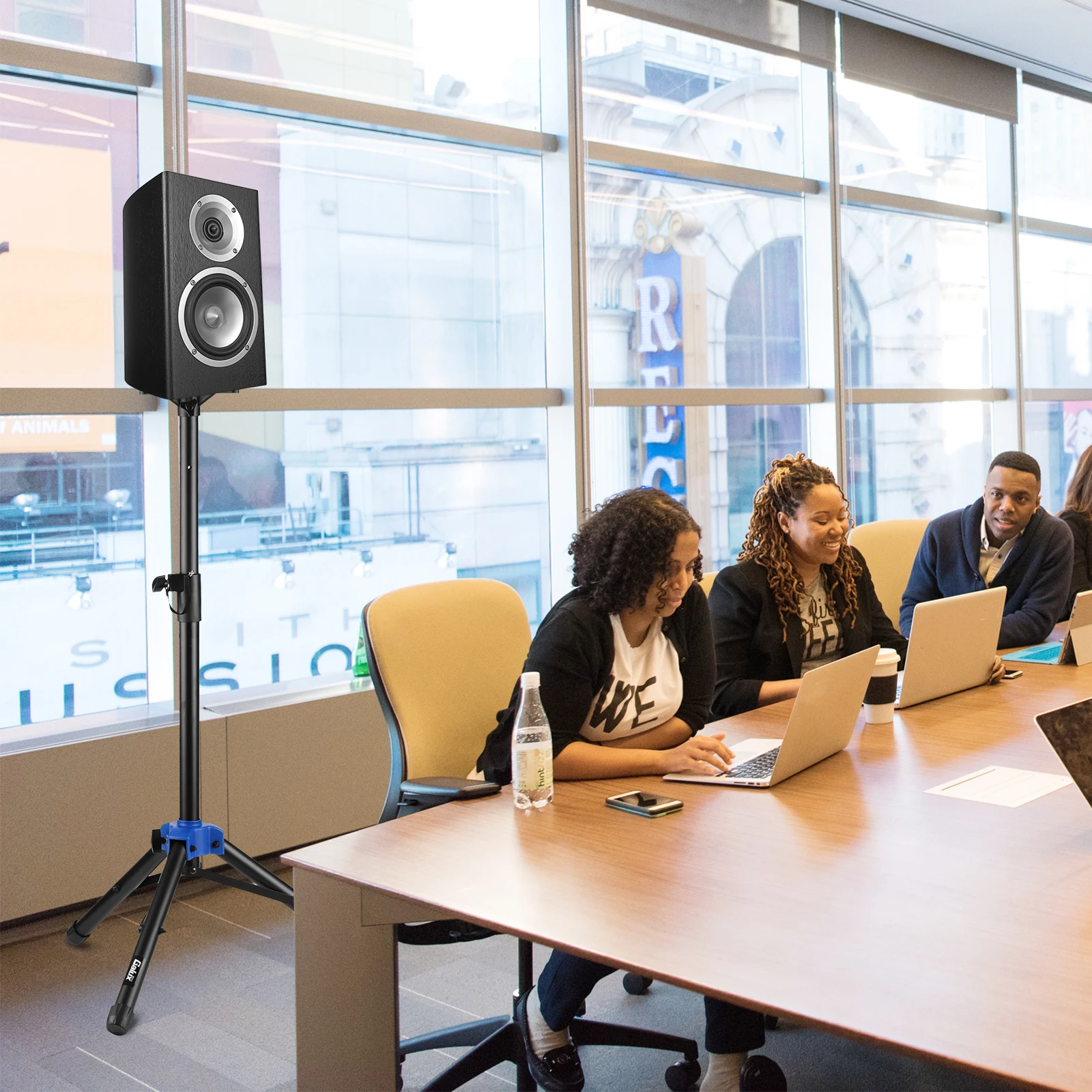 

GALUX GBS-800 Height Adjustable Metal Speaker Support Tripod Stand Display Stand 110cm/43in for Studio Home KTV Stage