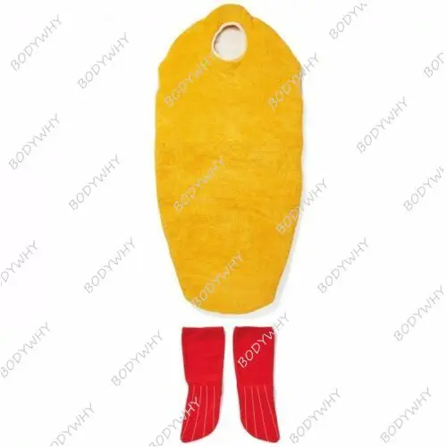 Жареная креветка костюм талисман косплей сумка для сна одеяло женский теплая