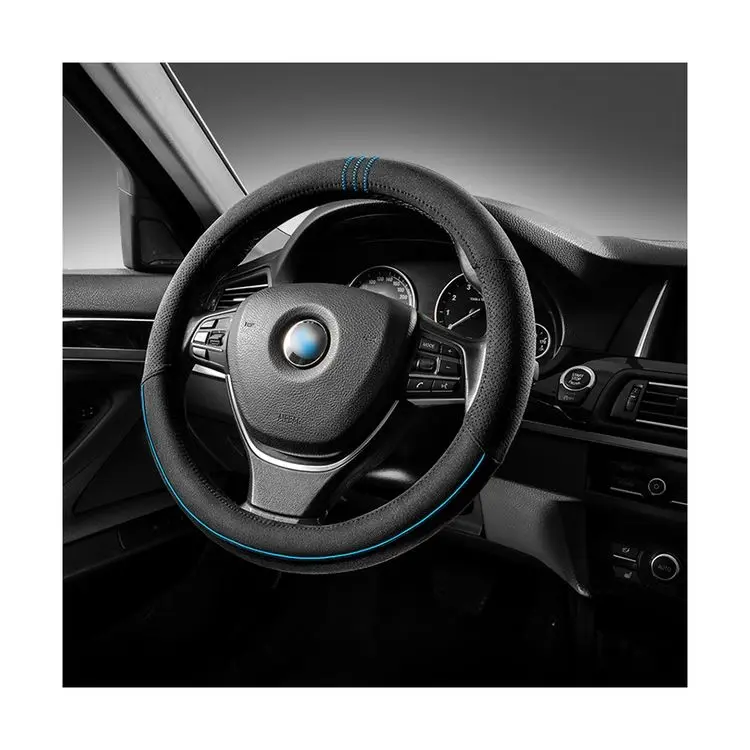 

High quality control car accessories steering wheel cover cheap wheel steering cover with best service