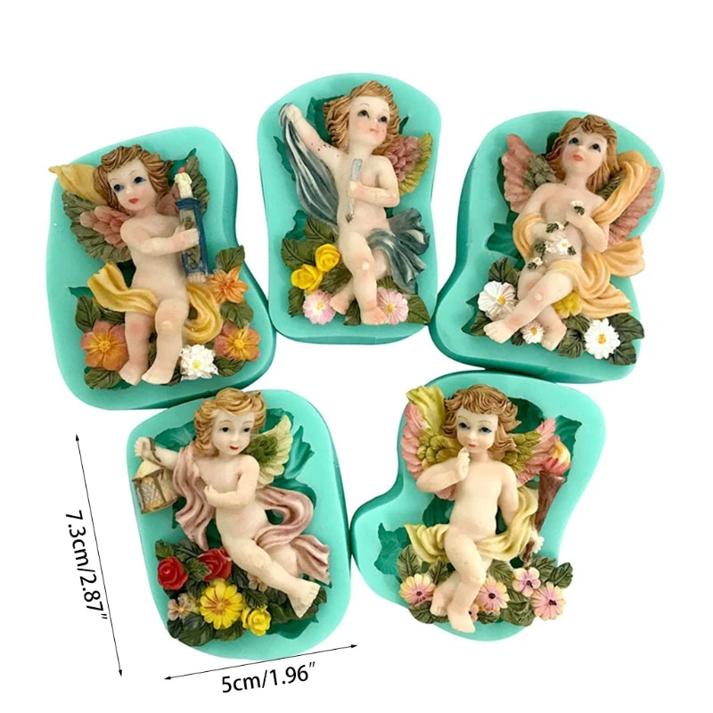 1 шт. Европейский стиль ретро картина маслом ангел Конфеты Печенье Шоколадный