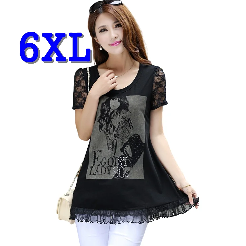 Топы женские туника Одежда большого размера плюс бесплатная доставка Новинка