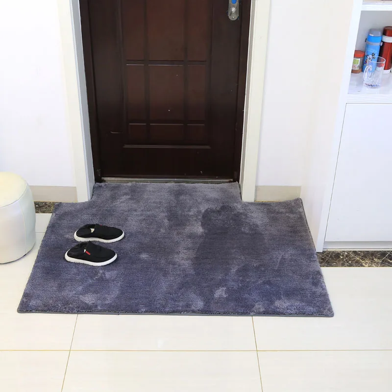 Желтый нескользящий ковер напольный водонепроницаемый коврик для спальни