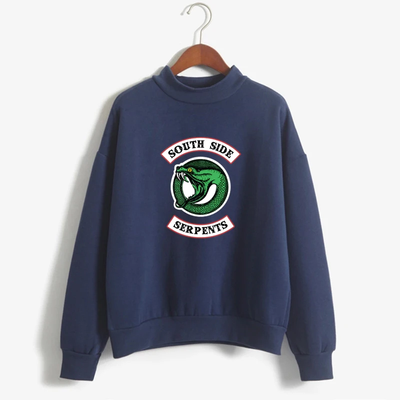

Autumn Winter Riverdale Crewneck Pullover Album Print Sweatshirt Women Harajuku Fashion Cool Casual Sudadera Korean Streetwear