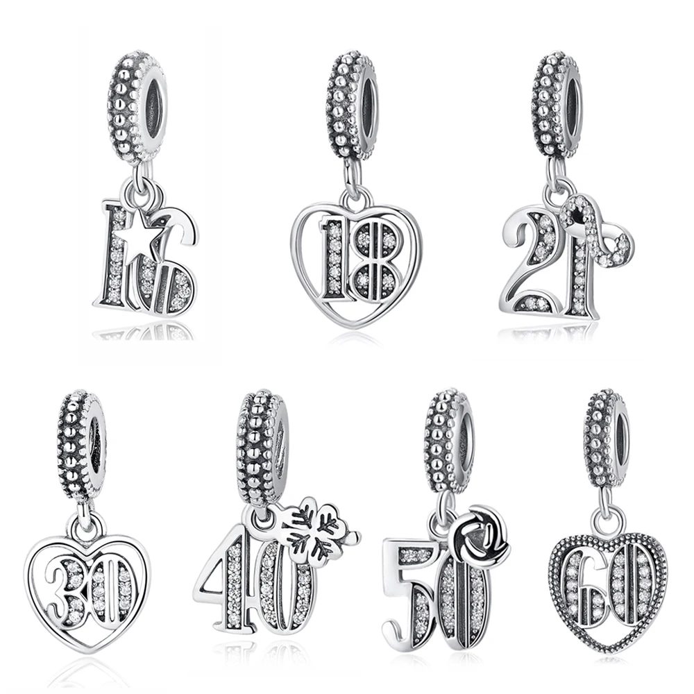 Шарм подвеска женский из серебра 925 пробы с кристаллами|be charm|charm charmsilver charms |