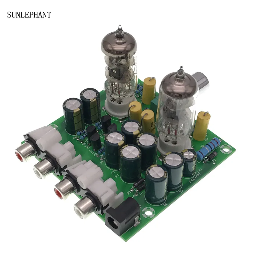 

Fever 6J1 tube preamp amplifier board Pre-amp Headphone amp 6J1 valve preamp bile buffer diy kits