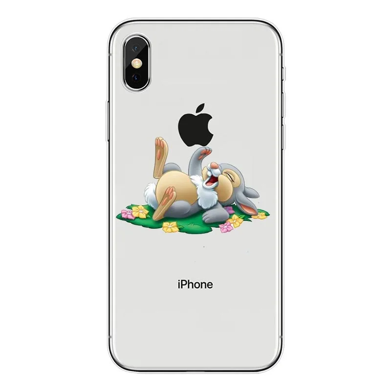 Милый мягкий силиконовый чехол из ТПУ для iPhone 6 6S Plus 7 8 5 5S SE X 10|Чехлы-накладки| |