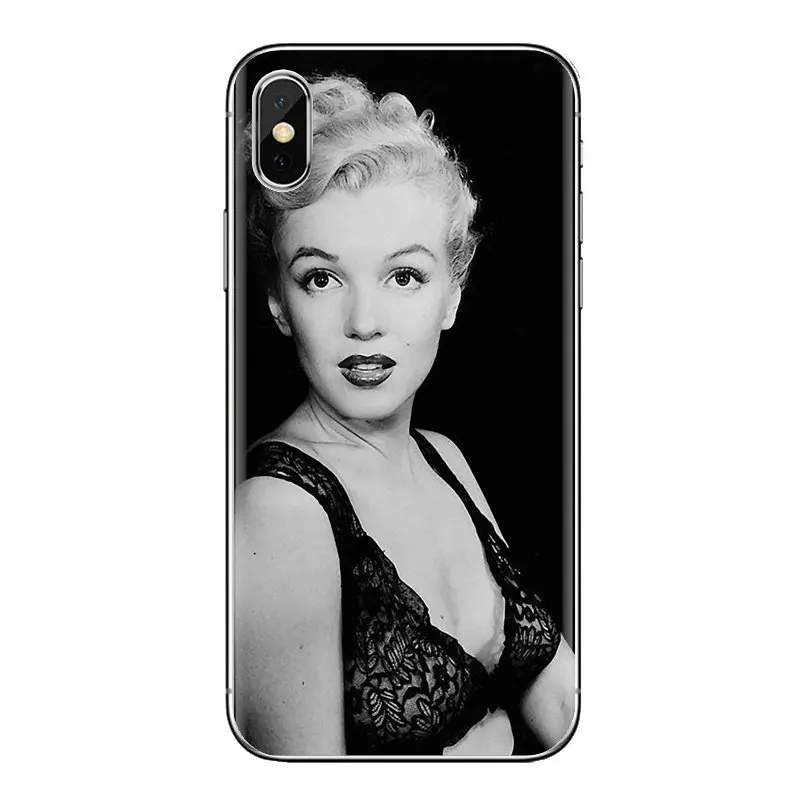 Для samsung Galaxy S2 S3 S4 S5 MINI S6 S7 edge S8 S9 Plus Note 2 3 4 5 8 Coque Fundas Мэрилин Монро сексуальные