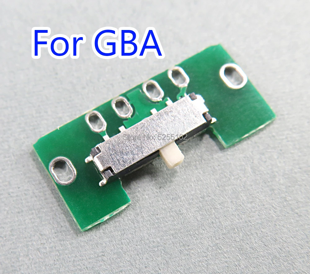 1 комплект кнопки включения/выключения питания для игровой консоли GBA OEM сменный