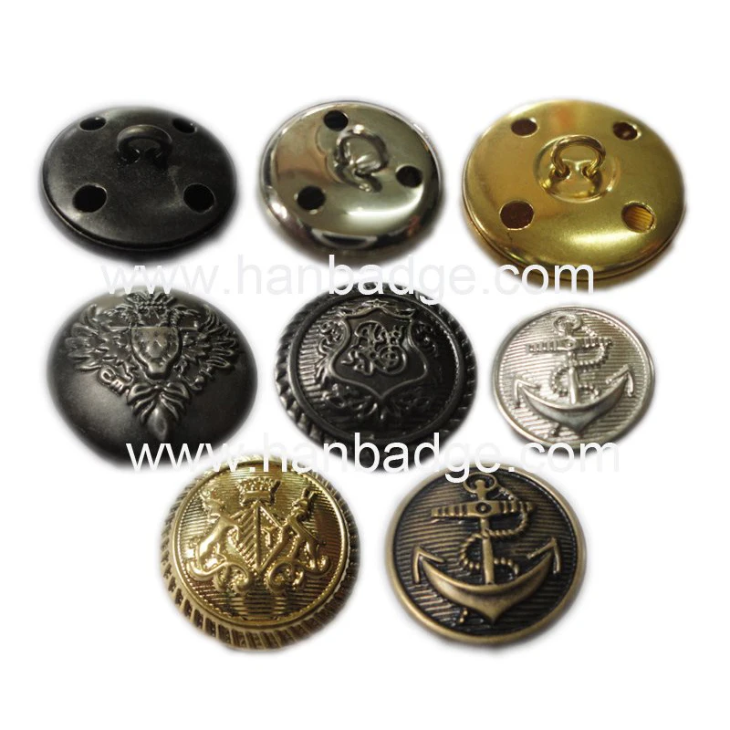 

Custom Police Button Customized Military Badge With Shank Back 3D Designed